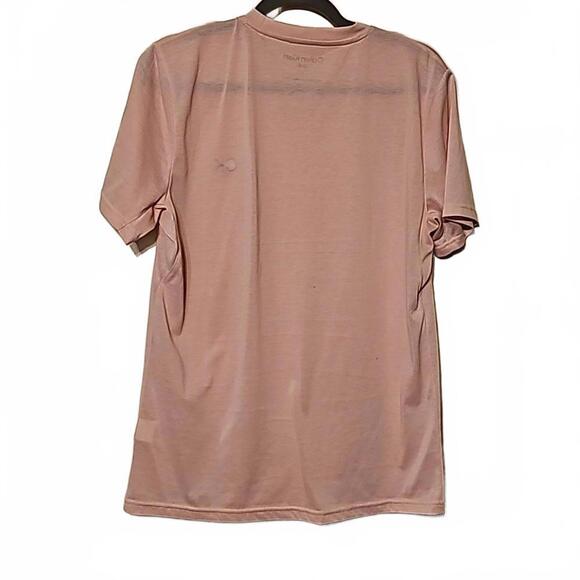 Calvin klein golf baby pink short sleeve tshirt size M - Picture 4 of 4
